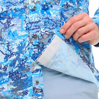 GameGuard Blue Digital Explorer Shirt | Long Sleeve-GameGuard