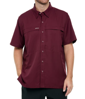Maroon Explorer Shirt-GameGuard