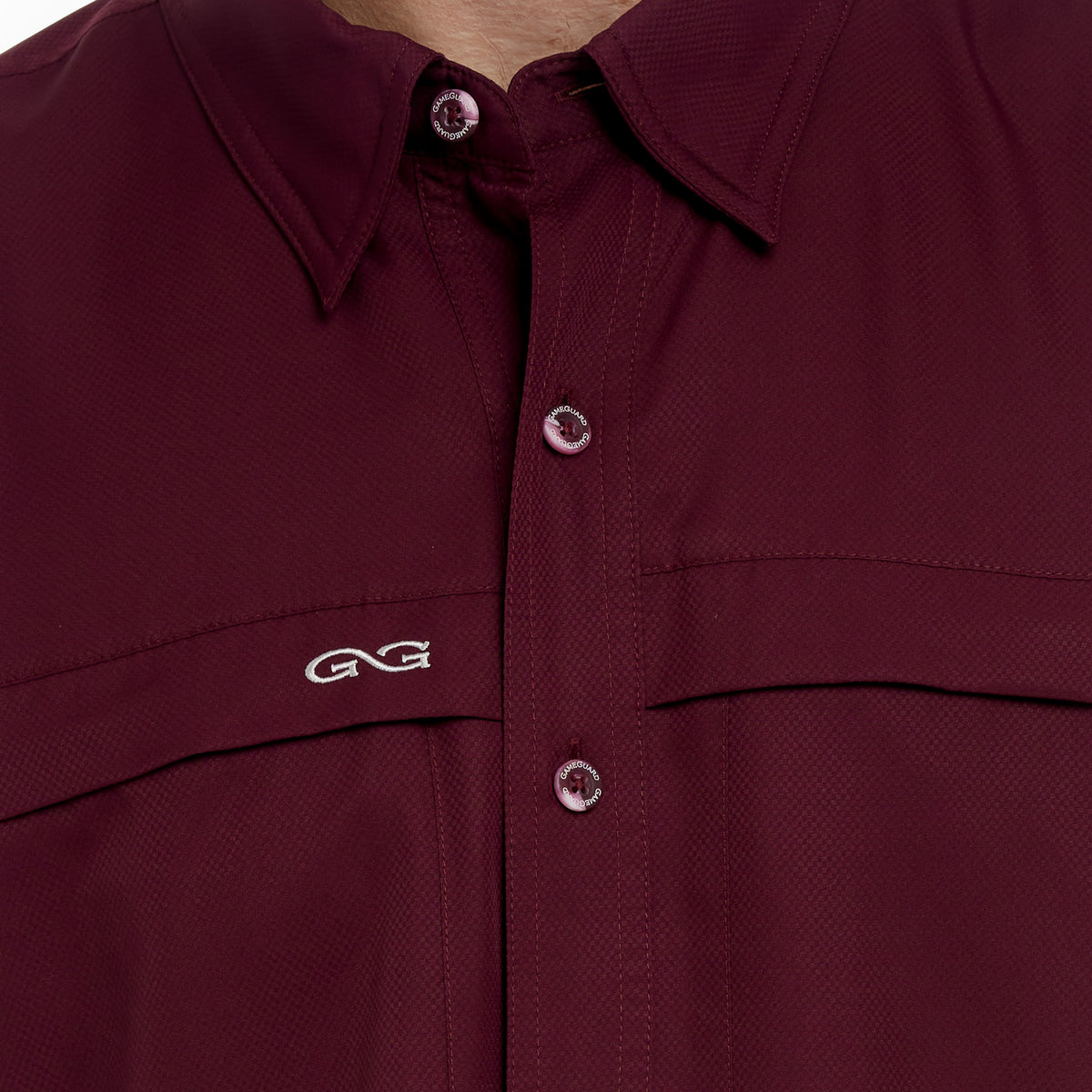 Maroon Explorer Shirt-GameGuard