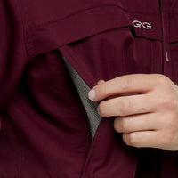 Maroon Explorer Shirt-GameGuard