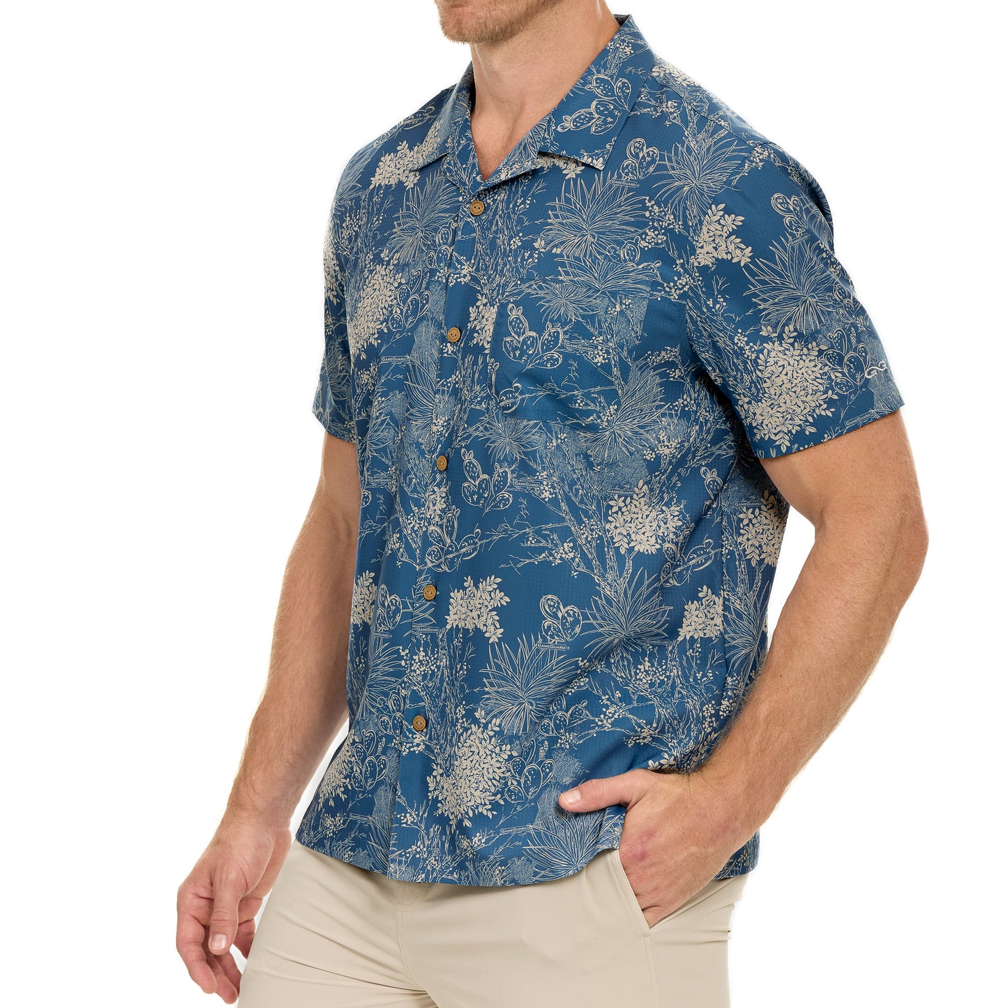 Off-Road Blue Voyager Shirt-GameGuard