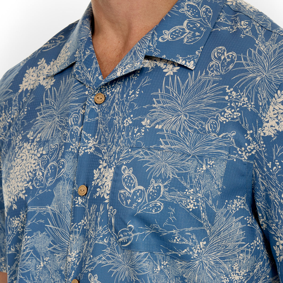Off-Road Blue Voyager Shirt-GameGuard