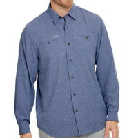 Indigo Maverick Shirt | Long Sleeve-GameGuard