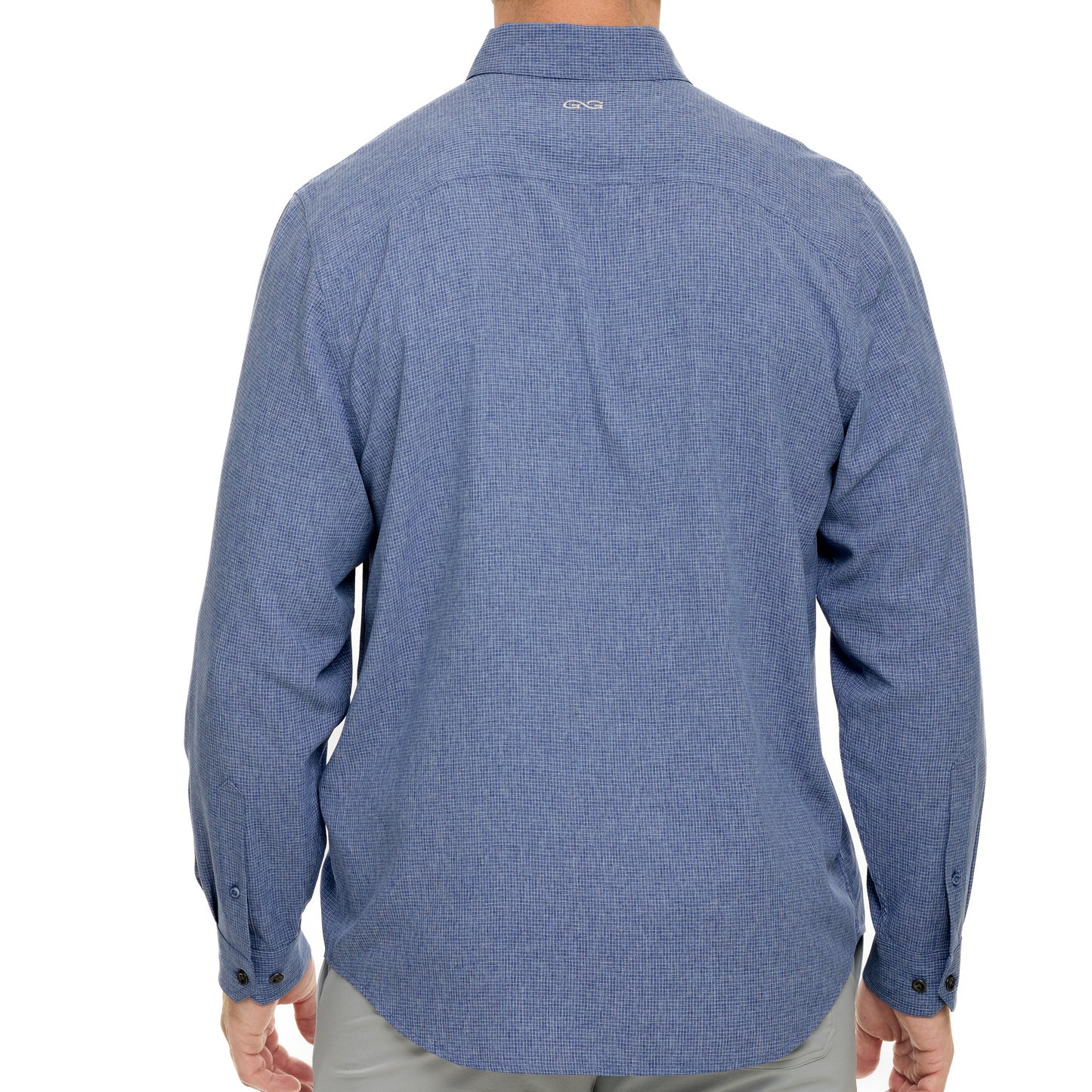 Indigo Maverick Shirt | Long Sleeve-GameGuard